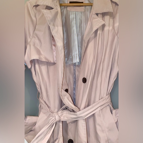Like NEW! Pink Trench Perfection - Picture 4 of 6